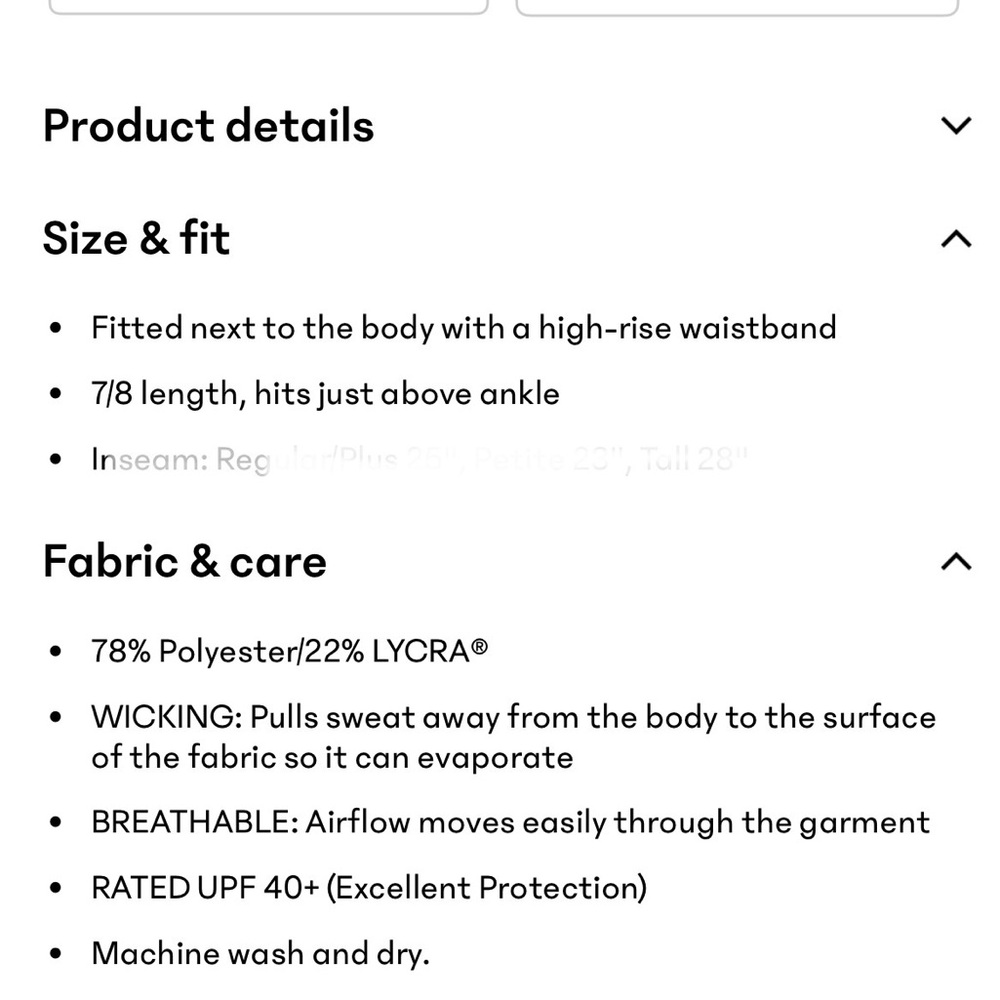 Athleta Salutation Stash 7/8 legging in honeydew L - Picture 6 of 8